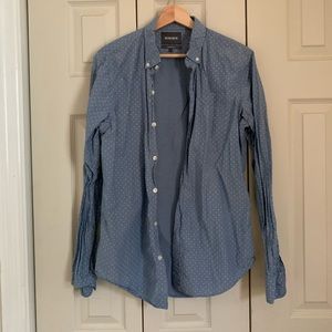 Bonobos Tailored Slim Fit Men’s Button Up Sz M